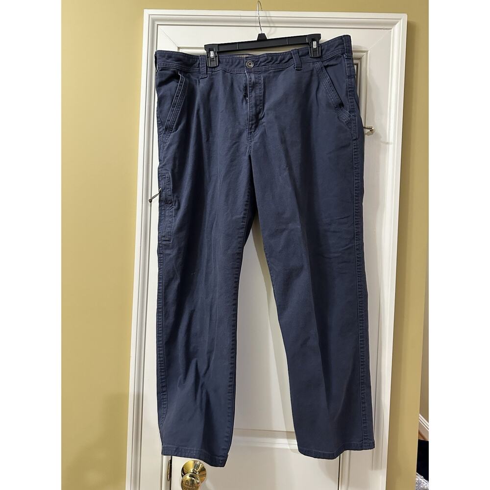Legendary Outfitters Canvas Cargo Pant Navy 40x30 Carpenter